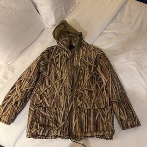 Stearns Flotation Jacket FJ-7060 Adult Medium Boating Fishing Hunting Camo Coat